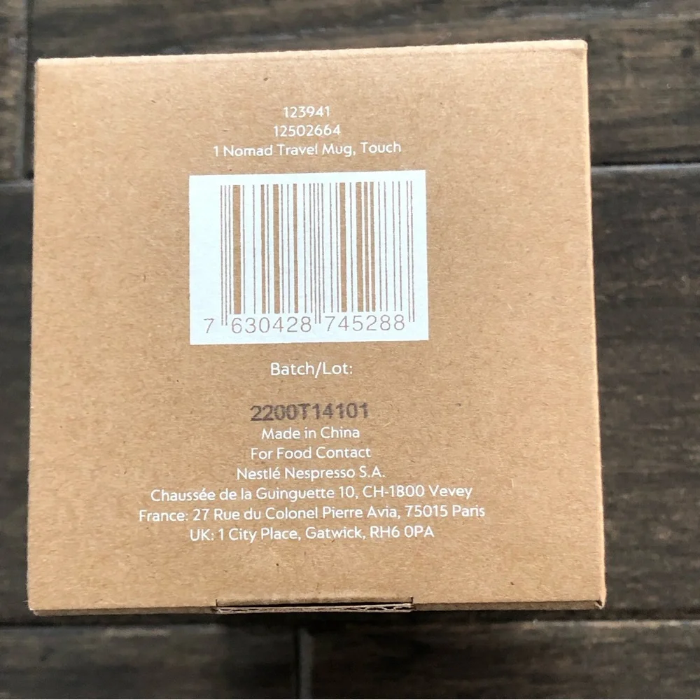NIB NESPRESSO NOMAD TRAVEL MUG TOUCH 11 OZ. - Picture 6 of 9